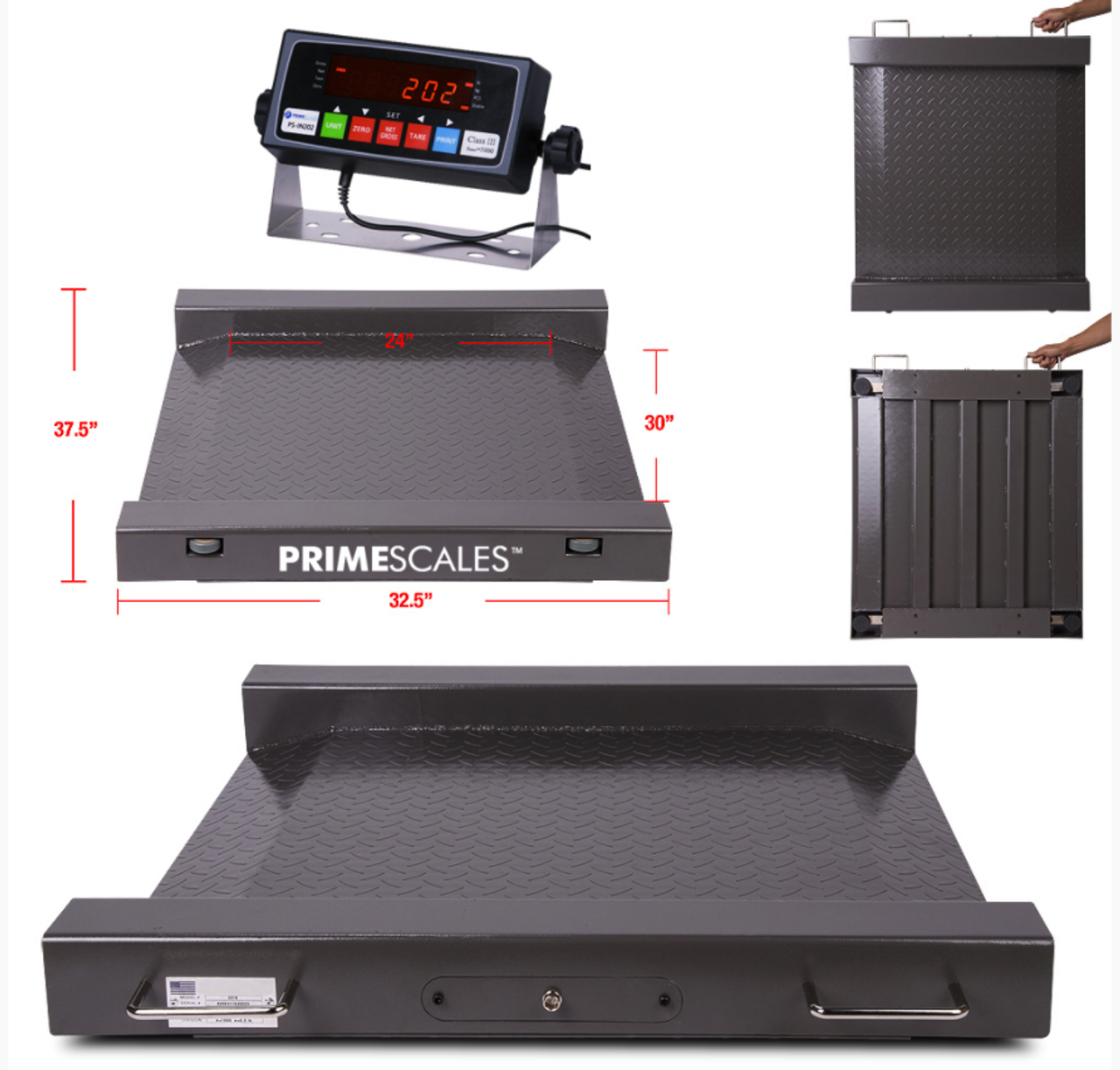 PS-IN202 NTEP Legal For Trade Weight Indicator - Prime Scales