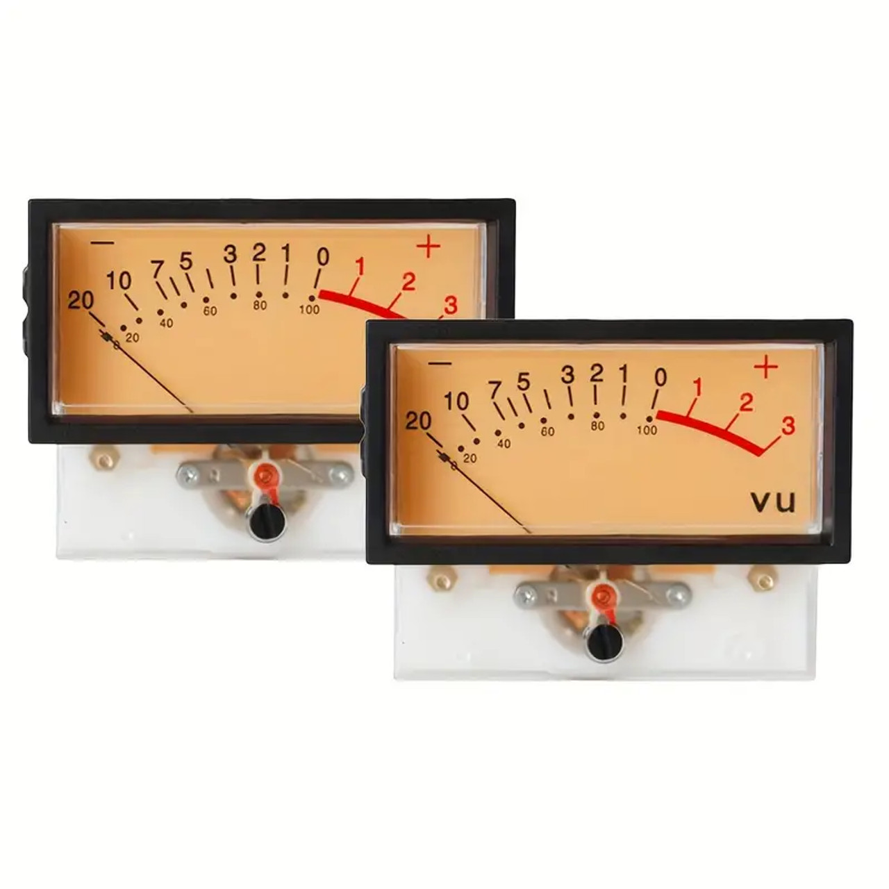 Precision Analog VU Meter TN-73: 2-Piece Audio Level Kit