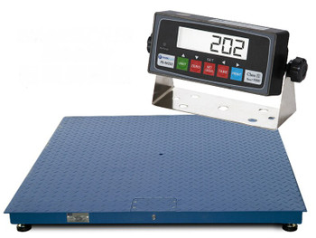 Four high quality alloy load cells ensures accuracy in full capacity range. Standard 4' x 5' (48" x 60") size. SAGA NEW 7500LB*1LB 4'X4' 48" DIGITAL PALLET SHIPPING PLATFORM FLOOR SCALE W/IND, Brand new and heavy duty pallet scale Feature Durable heavy duty Full Size 48"x48" industry pallet scale Weighing Modes: KG and LB Capacity/Accuracy: 7500lb/1lb Power:110+/-11V 60 HZ or Built-in Rechargeable Zero position auto tracking SAGA NEW 7500LB*1LB 4'X4' 48" DIGITAL PALLET SHIPPING PLATFORM FLOOR SCALE W/IND, Brand new and heavy duty pallet scale Overview Entry level floor scale, suitable for warehouse stock management, shipping, material handling, etc.Durable deck plate with anti-rust paint.Adjustable ball in cup level feet.Indicator with lb and kg weighing modes, build in rechargeable battery.The Color is deck plate, coated with anti-rust paint. 4 alloy foot stands included. The power is 110v AC, and build in rechargeable battery, Indicator can work without external power.Measure the number of parts directly.Zero out the scale, measure net weight in container Four high quality alloy load cells ensures accuracy in full capacity range. Standard 4' x 5' (48" x 60") size. SAGA NEW 7500LB*1LB 4'X4' 48" DIGITAL PALLET SHIPPING PLATFORM FLOOR SCALE W/IND, Brand new and heavy duty pallet scale Feature Durable heavy duty Full Size 48"x48" industry pallet scale Weighing Modes: KG and LB Capacity/Accuracy: 7500lb/1lb Power:110+/-11V 60 HZ or Built-in Rechargeable Zero position auto tracking SAGA NEW 7500LB*1LB 4'X4' 48" DIGITAL PALLET SHIPPING PLATFORM FLOOR SCALE W/IND, Brand new and heavy duty pallet scale Overview Entry level floor scale, suitable for warehouse stock management, shipping, material handling, etc.Durable deck plate with anti-rust paint.Adjustable ball in cup level feet.Indicator with lb and kg weighing modes, build in rechargeable battery.The Color is deck plate, coated with anti-rust paint. 4 alloy foot stands included. The power is 110v AC, and build in rechargeable battery, Indicator can work without external power.Measure the number of parts directly.Zero out the scale, measure net weight in container