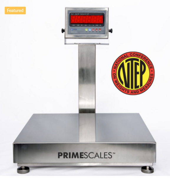 LP7611 NTEP Legal For Trade Stainless Steel Waterproof Bench / Food Scale / Shipping Scale / Recycling Scale / Medical Marijuana Prop 215