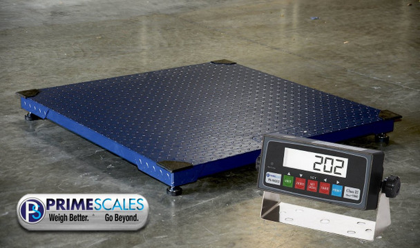 Prime 10000F 40x40 Floor Scale & Indicator Package | Industrial Scales