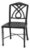 Gensun Terrace Outdoor Cafe Chair without Arms-Knock Down