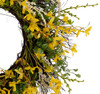 Arty 24" Forsythia Wreath on Natural Twig Base