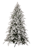 9' ForeverTree Snowy Bavarian Pine EasyLite Tree with Remote