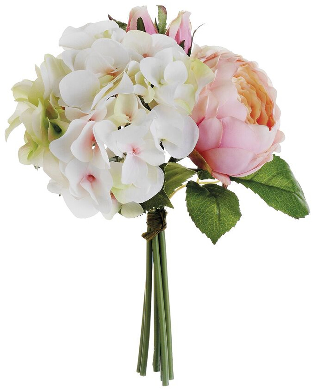 hydrangea and peony bouquet