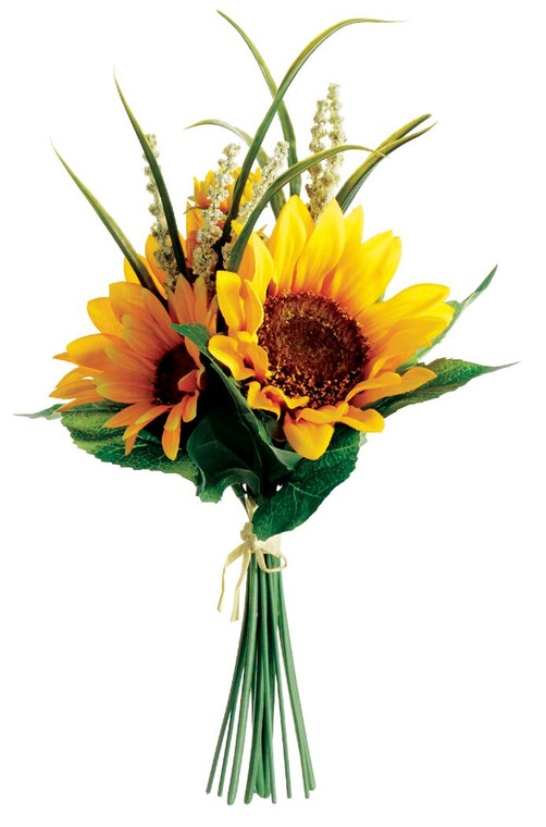 11" Sunflower Bouquet Yellow Box of 12