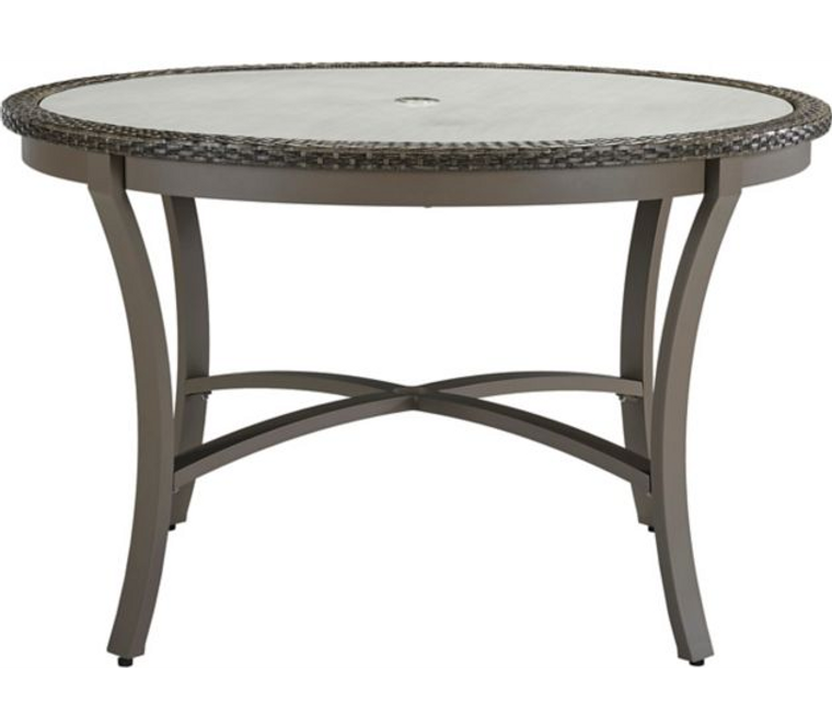 Lane Venture Oasis Outdoor 48" Round Dining Table