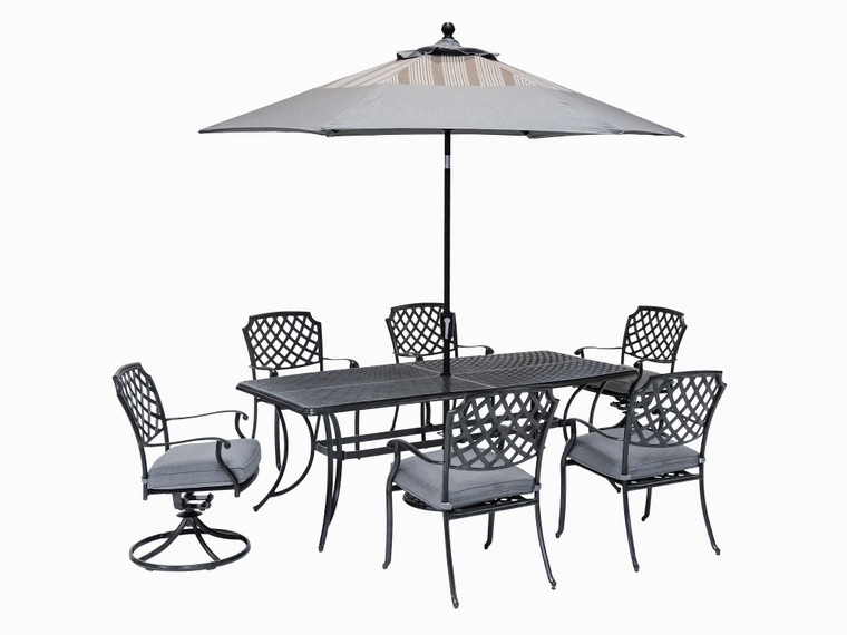 Agio Madison 7 piece Rectangular Dining Set