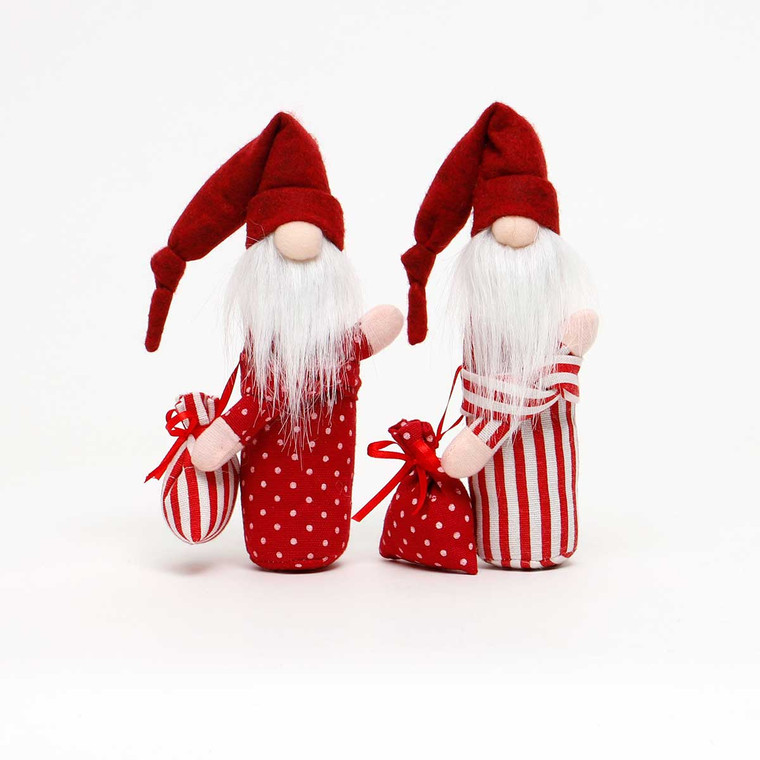 Sleepy Santa with Bag Assorted Pair Large 14.5"