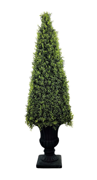 Boxwood Obelisk Urn Topiary 60"