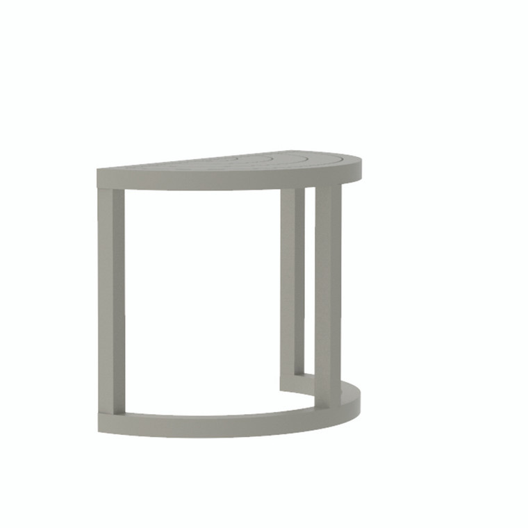 Lane Venture Contempo Slat Crescent End Table