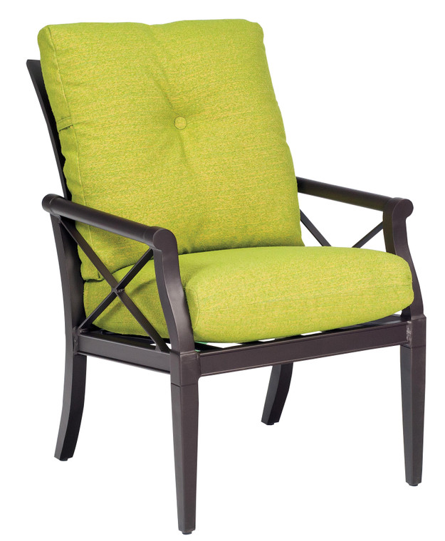 Woodard Andover Cushion Dining Arm Chair