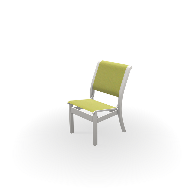 Leeward MGP Sling Armless Stacking Side Chair
