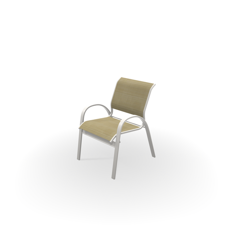 Aruba Sling Stacking Cafe Chair