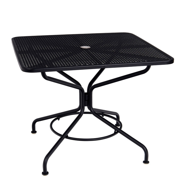 Woodard Cafe' Series 36" Square Umbrella Table