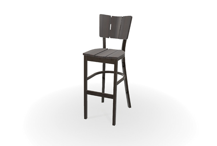 Avant MGP Aluminum Bar Height Stacking  Chair