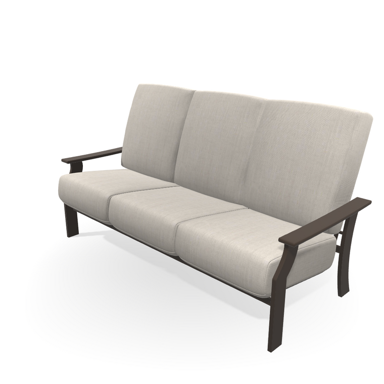 St. Catherine MGP Cushion Three-Seat Sofa