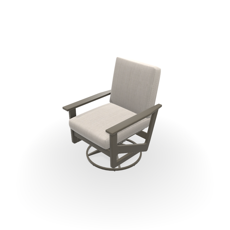 Wexler Cushion Chat Height Swivel Rocker