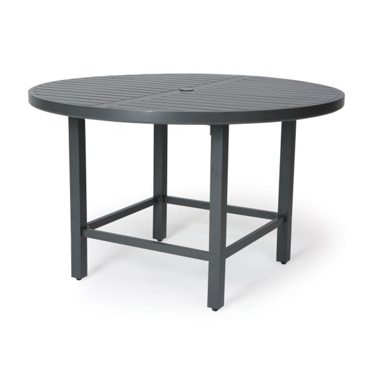 Trinidad 60" Round Counter Height Umbrella Table