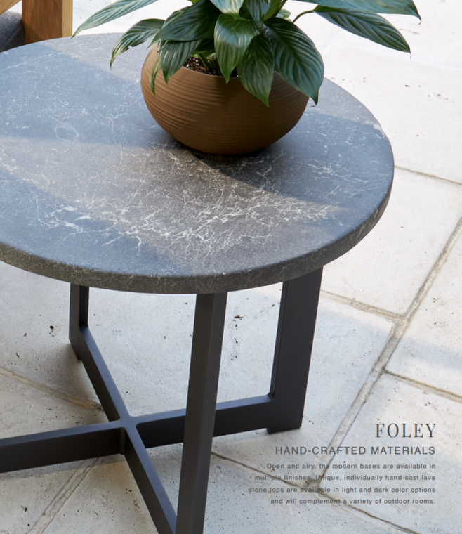 Lane Venture Foley Round End Table Lifestyle