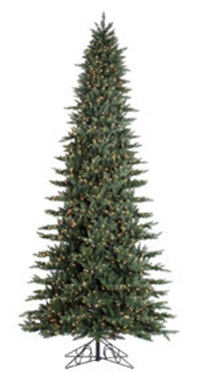 7.5' Calgary Pre-lit Artificial Christmas Tree with EZ Pole Connection