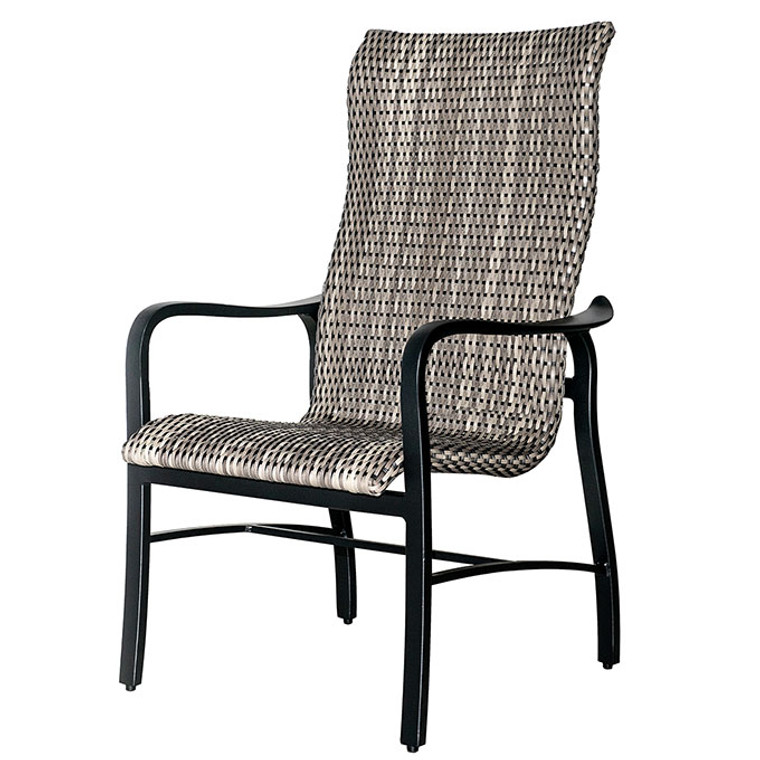 Gensun Cabrisa Woven High Back Dining Chair