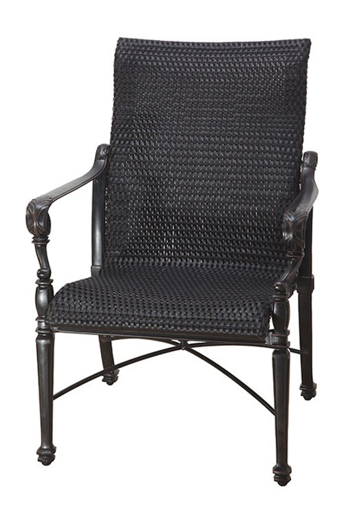 Gensun Grand Terrace Woven Standard Back Dining Chair