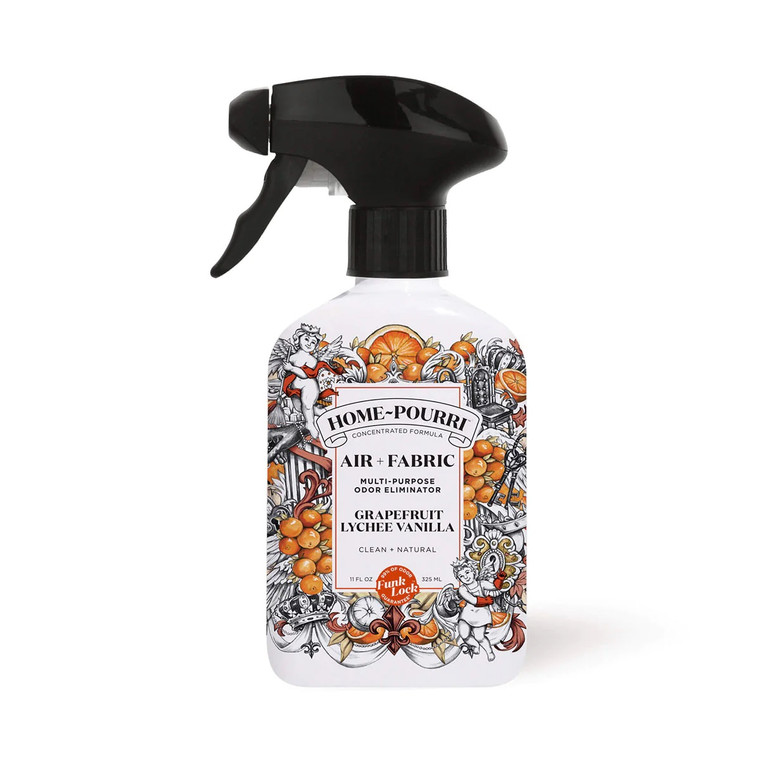 Home-Pourri Air and Fabric 11oz Bottle Odor Eliminator Grapefruit Lychee Vanilla