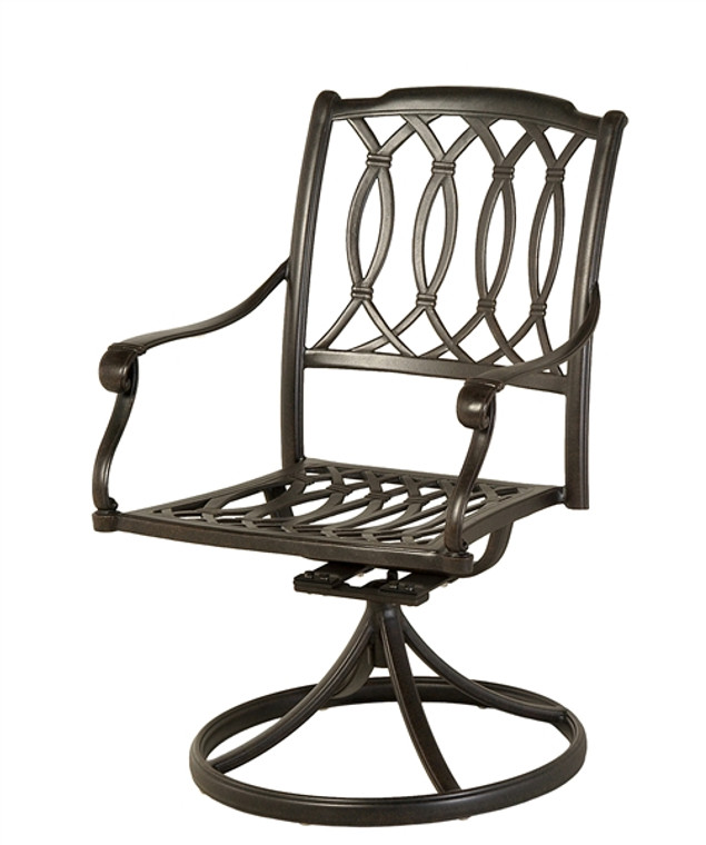 Hanamint Mayfair Outdoor Dining Swivel Rocker