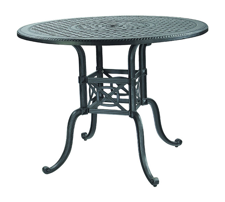 Gensun Grand Terrace Outdoor 54" Round Bar Table