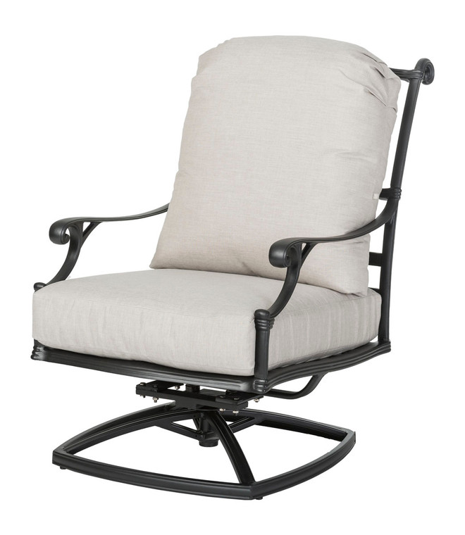 Gensun Michigan Outdoor High Back Swivel Rocking Lounge Chair