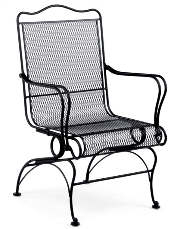 Woodard Tucson Outdoor High Back Coil Spring Chair