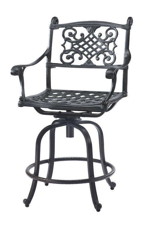 Gensun Michigan Outdoor Swivel Balcony Stool