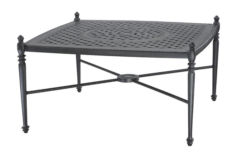 Gensun Grand Terrace Outdoor 42" Square Coffee Table