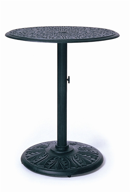 Hanamint Tuscany Outdoor 30" Round Pedestal Counter Height Table