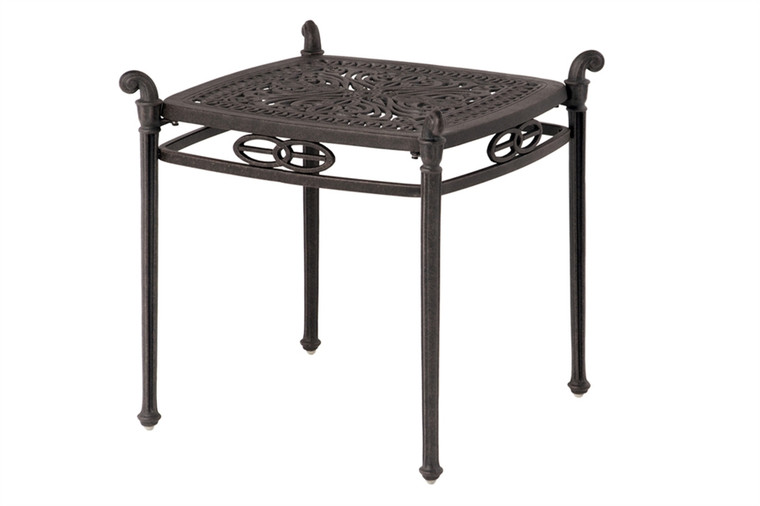 Hanamint Tuscany Outdoor 21" Square End Table