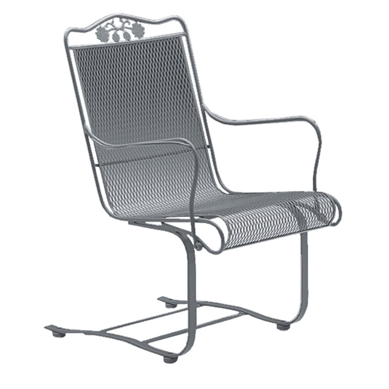 Woodard Briarwood Outdoor High Back Spring Base Chair