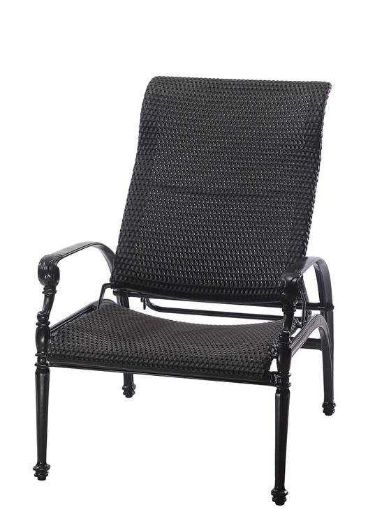 Gensun Grand Terrace Outdoor Woven Reclining Chair