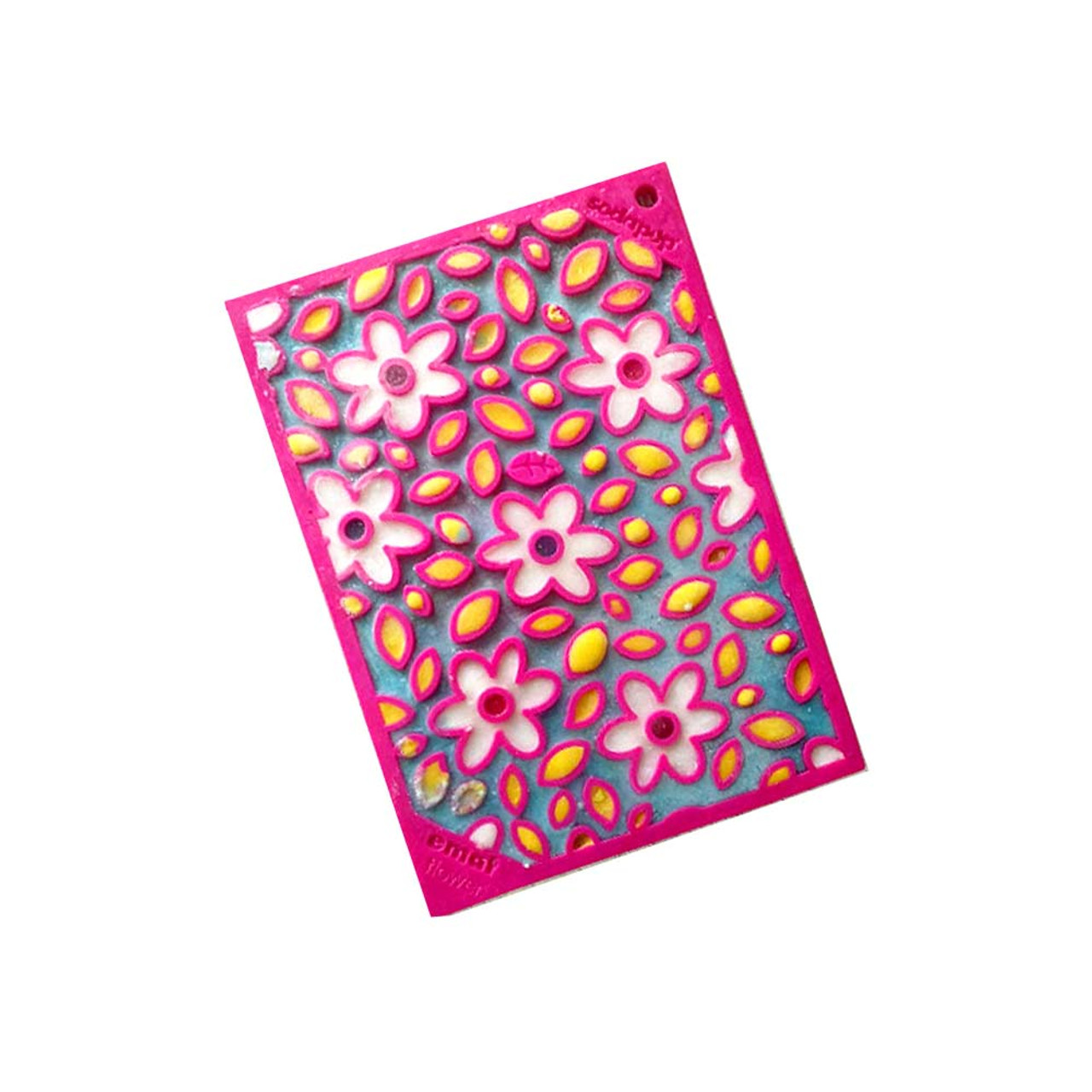 SODA PUP, Flower Power Lick Mat (Made in the USA)