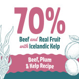 Soft & Chewy Bites for Dogs - Beef, Plum & Kelp Recipe