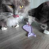 Freezer-safe mini lick mat for cats for calming enrichment sessions