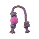 ball rope dog toy