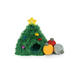 Christmas tree dog toy