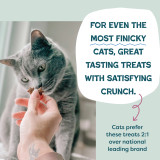 Shameless Pets digestive health cat treats containing prebiotics and probiotics for cats