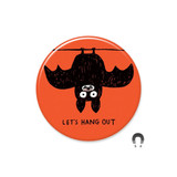 Halloween bat magnet