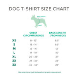 Poko and Oki Pet- Shirt Size Chart