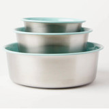 stainless steel slow feeder dog bowl