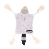 EcoZippy Knotty Crawler Raccoon Dog Toy