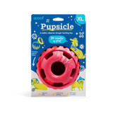 Red and white Pupsicle