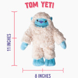 Eco friendly yeti dog toy